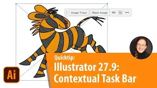 Quick tip: How To Use The New Contextual Task Bar in Illustrator 27.9
