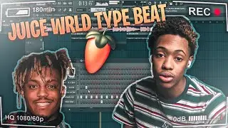 MAKING A BEAT FOR JUICE WRLD ON FL STUDIO 20 *STOCK PLUGINS*