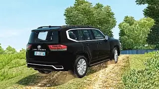 Toyota Land Cruiser 300 OFF-ROAD | City Car Driving | Logitech 920 | Racer V8