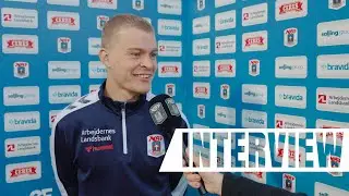 INTERVIEW | Mads Emil Madsen med to mål i søndagens sejr