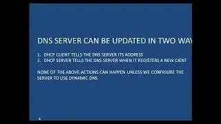 DNS Name registration and DHCP name Protection - Etechtraining.com