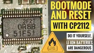 51F51 CHIP BOOTMODE AND RESET USING CP2112