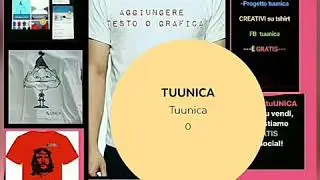 6sec tuunica testo grafica tshirt