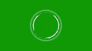 HUD shape animation green screen video5