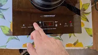 Induction Cooktop usage (Esperanza, 2000W, Boil, Fry, Heat-up, Stew)
