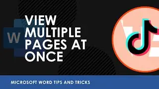 How to View Multiple Pages at Once in Microsoft Word 