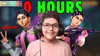 WHAT 0 HOURS OF CLOVE LOOKS LIKE IN VALORANT ( CRAZY!! ) | Valorant #17
