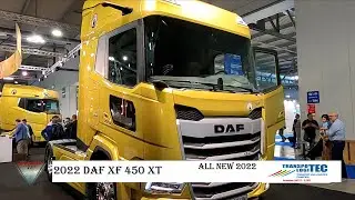2022 DAF XF 450 XT Interior Exterior Walkaround Transpotec Logitec 2022