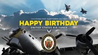 2021 USAF Birthday Tribute