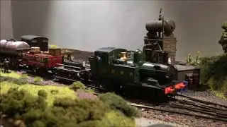 Hattons OO gauge 14xx 1420 shunting around the yard