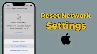 How to Reset Network Settings on iPhone | Apple info