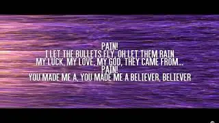 Learning the lyrics to Believers - Imagine Dragon (Credit to DIARTOB)