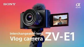 Sony | ZV-E1 Vlog Camera | Sony Alpha