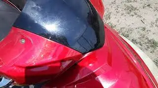 Rear disc brake on drum scooter 150 cc life hack