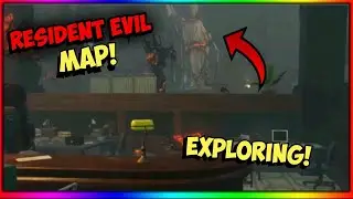 DBD Resident Evil CHAPTER - EXPLORING THE “RACCOON CITY POLICE STATION”! - Dead By Daylight PTB