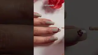 Nail Art without tools 💅 🥰 #shorts #nailart #youtubeshorts #trending