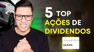 5 Ações de DIVIDENDOS e BARATAS  (2°semestre 2024)