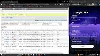 Part-2 | Database connection of registration form using PHP | Connect database in registration form.