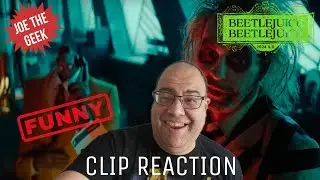 BEETLEJUICE BEETLEJUICE (2024) | PYSCHIC CONNECTION | OFFICIAL CLIP REACTION