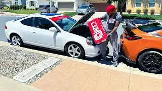 Rsx Vlog1 - Installing Acura RSX injen technology Short Ram Intake | TIME ATTACK BUILD