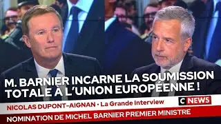"Michel Barnier incarne la soumission totale à l'Union européenne" · CNEWS, 06/09/24