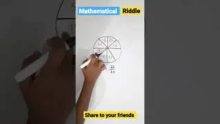 Mathmatical Riddle 3 | Missing number | Circle number puzzle | Maths trick in hindi | 