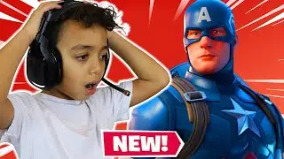 New Captain America in Fortnite Season 3 Anwar Gaming