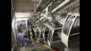 Grčka, Santorini, Thera, uspinjača do luke / Greece, Santorini, Thera funicular