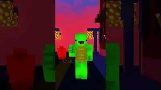 Mikey Runs Away from an Evil Sheep in Minecraft #shorts