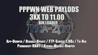 PS4 PPPwn Web Paylods 3.xx to 11.00 on Kameleon HOST аnd BinLoader Server
