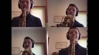 Monsters Inc. Theme Saxophone Quartet