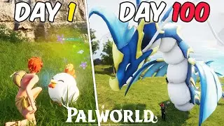 I Survived 100 Days In Palworld ( Hindi )