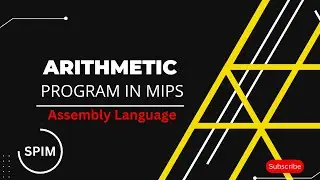 Arithmetic Operation in Mips Assembly language