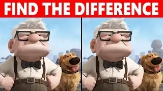 Bet You Can't FIND THE DIFFERENCE | 99% FAIL | Up Movie Puzzle