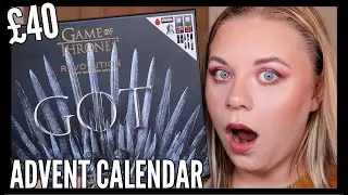 UNBOXING THE REVOLUTION X GAME OF THRONES £40 ADVENT CALENDAR ⚔️ | makeupwithalixkate