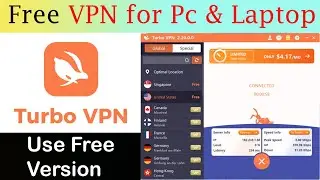 How to Use Free VPN in Pc & Laptop On Windows 10 & 11 | Turbo VPN App Ko Kaise Use Kare Laptop में