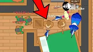 This User Name Noob Alomst Got Us Killed In This Hiding Spot In Braains.io