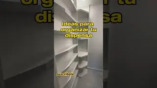 cómo organizar el pantry en tu cocina y sacarle el mejor provecho!!!  #pantry #cocina #kitchen