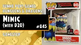Funko Pop Games - Dungeons & Dragons - Mimic (Deluxe) - 845 - GameStop // Just One Pop Showcase