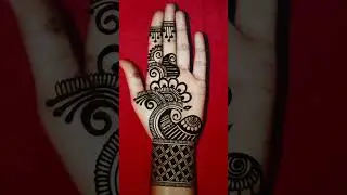 Arabic Mehndi design|Maruthani | Meganthi|Simple Mehndi design #shorts