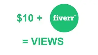 Buying 1k YouTube views on Fiverr for $10!