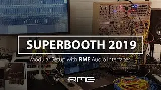 RME @ Superbooth 2019: Hybrid Modular Setup with Fireface UFX+ and M-32 Pro