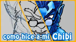 Como Dibujar✏️ CHIBI de Bestia Xmen - ILUSTRACION DIGITAL Parte 2