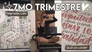 7mo trimestre arquitectura ♡ aprendiendo posproducción, diseño 5, taller de lettering .・✫