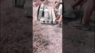 Construction concrete wall installation for farming