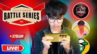 PUBG LITE YOUTUBERS BATTLE SERIES DAY 1 😱 | DAY 1 LIVE 🔥