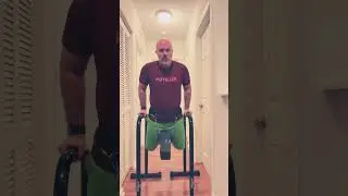 Weighted dips at home. #homeworkout #dips #letsgo