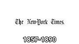 the new york times historical logos