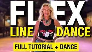 Flex Line Dance — Tutorial & Full Dance in One! | Cupid | Dr. Tina