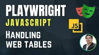 Playwright with Javascript | How to Handle WebTable/Pagination Table| Part 19